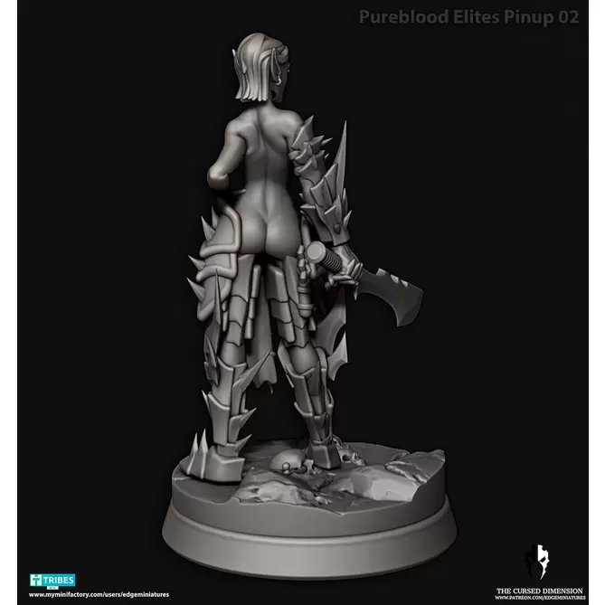 Miniature: Pureblood Warriors Pinup
