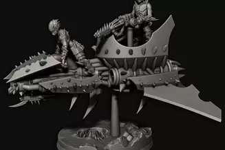Miniature: Raiding Shuttle 1