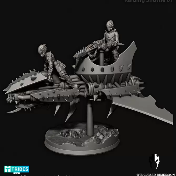 Miniature: Raiding Shuttle 1