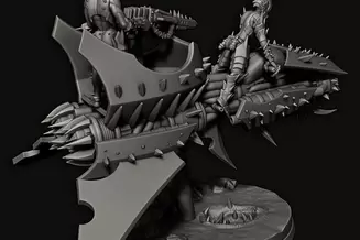 Miniature: Raiding Shuttle 1