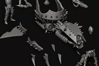 Miniature: Raiding Shuttle 1
