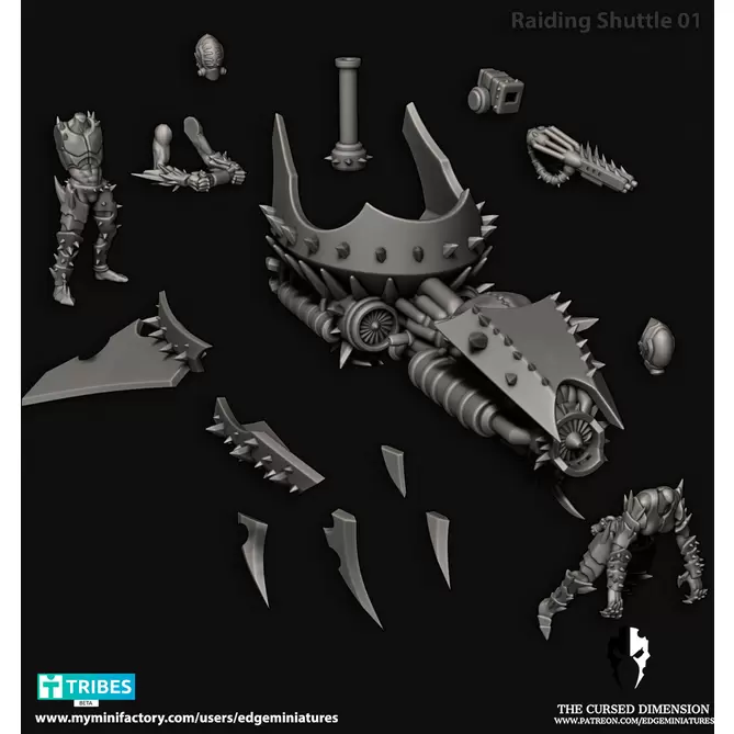 Miniature: Raiding Shuttle 1