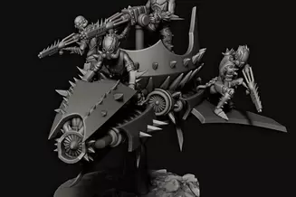 Miniature: Raiding Shuttle 2
