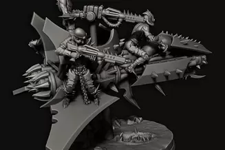 Miniature: Raiding Shuttle 2