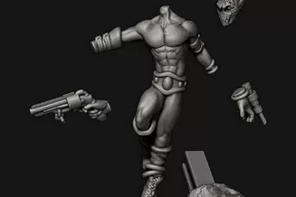 Miniature: Dark Jesters Ring Master Pinup