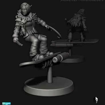 Snow Elves Hoverboarders