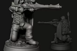 Miniature: Snow Elves Recons