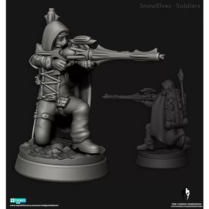 Miniature: Snow Elves Recons
