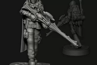 Miniature: Snow Elves Recons