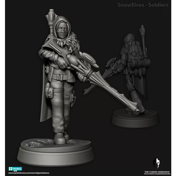 Miniature: Snow Elves Recons