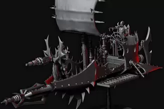 Miniature: Space Pirates Ship 1