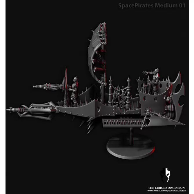 Miniature: Space Pirates Ship 1