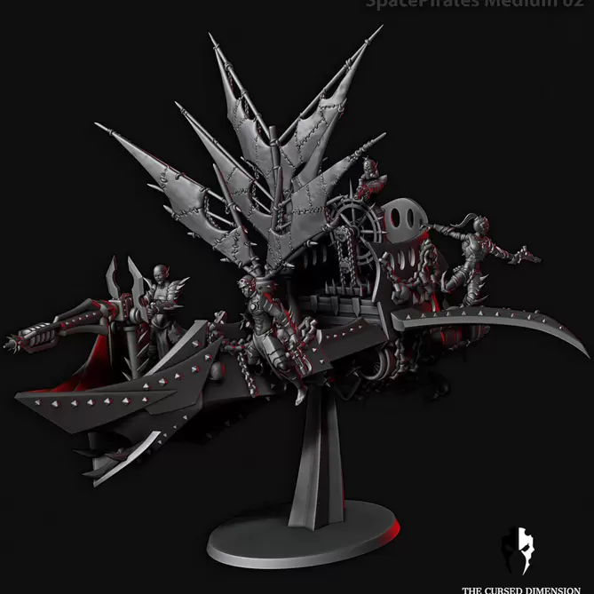 Miniature: Space Pirates Ships Megapack