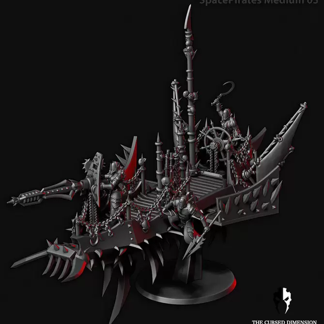 Miniature: Space Pirates Ships Megapack