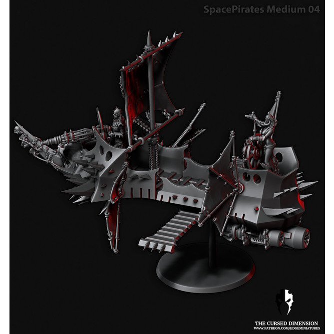 Miniature: Space Pirates Ship 4