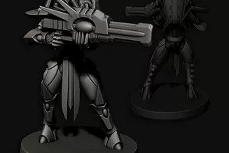 Miniature: Cursed Elves Slave Barge