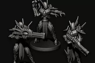 Miniature: Tech Elves Mobile Suits