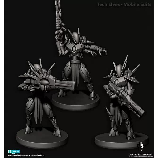Miniature: Tech Elves Mobile Suits