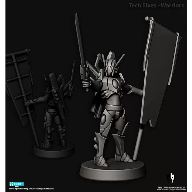 Miniature: Cursed Elves Slave Barge