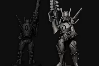 Miniature: Cursed Elves Slave Barge