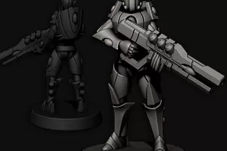 Miniature: Cursed Elves Slave Barge