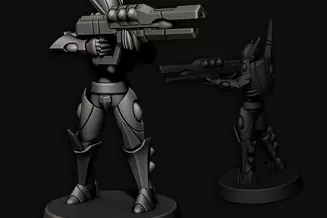 Miniature: Cursed Elves Slave Barge