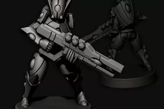 Miniature: Cursed Elves Slave Barge