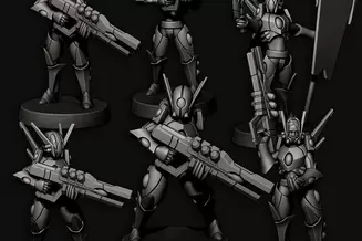 Miniature: Cursed Elves Slave Barge