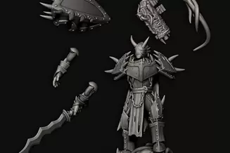 Миниатюра: Corrupted Warrior