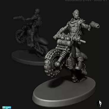 Wasteland Elves Bikers