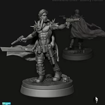 Wasteland Elves Bounty Hunter