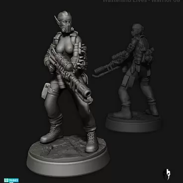 Wasteland Warriors Pinup