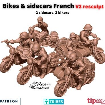 French Bikers 15mm