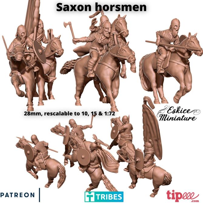 Miniature: Saxon Cavalry