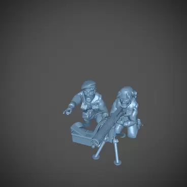 UK Paratroopers HMG 15mm