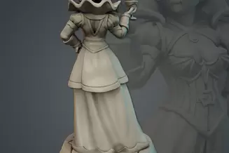 Miniature: Female Vampire 1