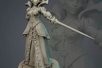Miniature: Female Vampire 2