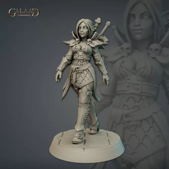 Miniature: Female Vampire 4