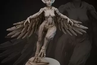 Miniature: Harpies