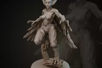 Miniature: Harpies