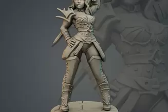 Miniature: Pinup Vampire 2