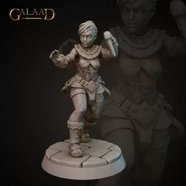 Aztec Female Fighter