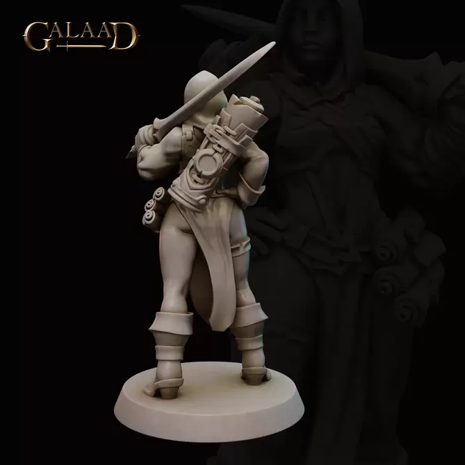 Miniature: Human Battlemage