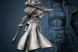 Miniature: Captain Walking