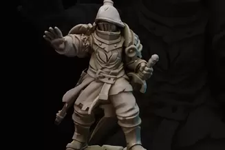 Miniature: Fantasy City Guards