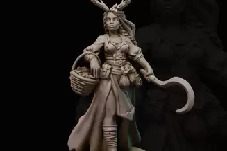 Miniature: Druid
