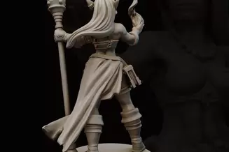 Miniature: Elf Wizard
