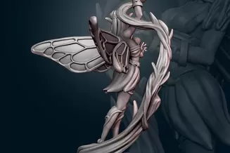Miniature: Fairy Cleric
