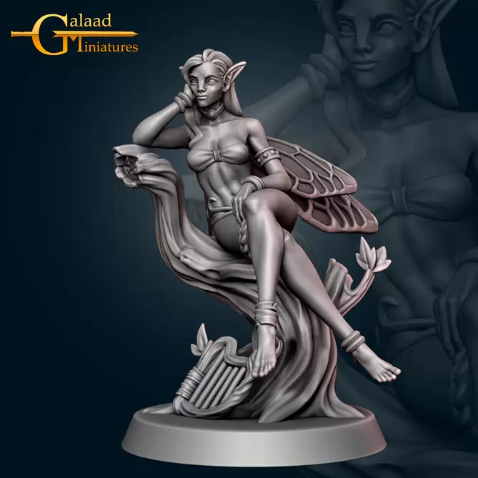 Miniature: Fairy Pinup