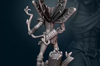 Miniature: Fairy Male Ranger